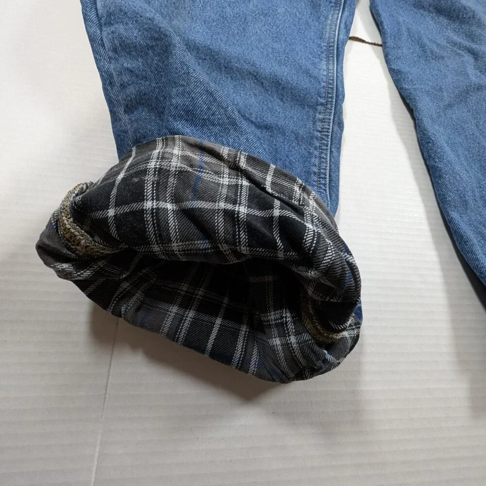 Carhartt Men's 44 X 30 Lined Relaxed Fit Jeans